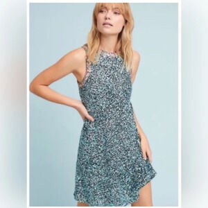 Anthropologie sz 2 Astronomy Swing Dress Sequin Beaded
Varun Bahl $199 mini